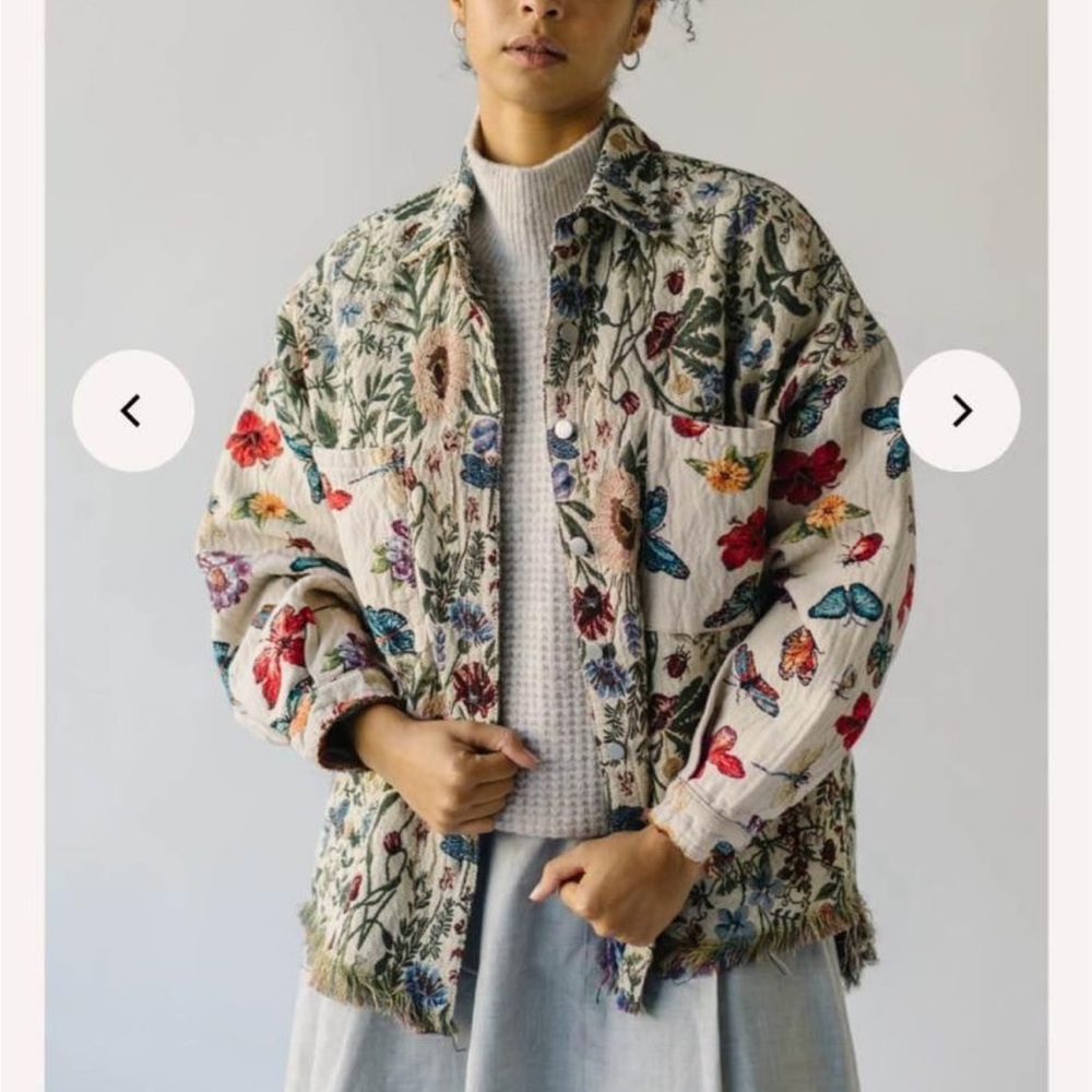 Piper and Scoot butterfly jacket
